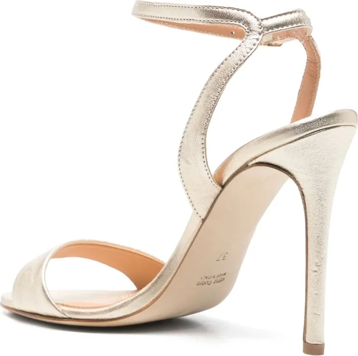 100mm Leather Sandals - Image 3