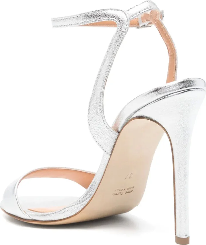 100mm Leather Sandals - Image 3