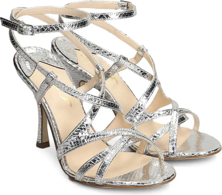 100mm Leather Sandals - Image 2