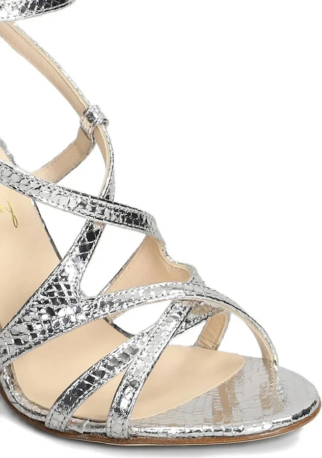 100mm Leather Sandals - Image 5