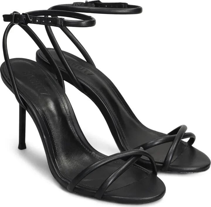 100mm Leather Sandals - Image 2