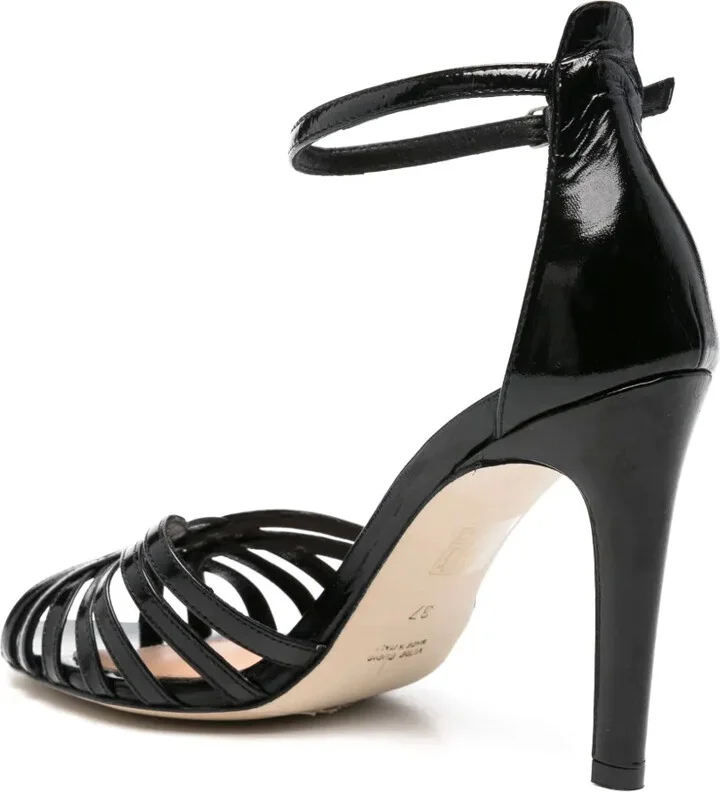 100mm Leather Sandals - Image 3