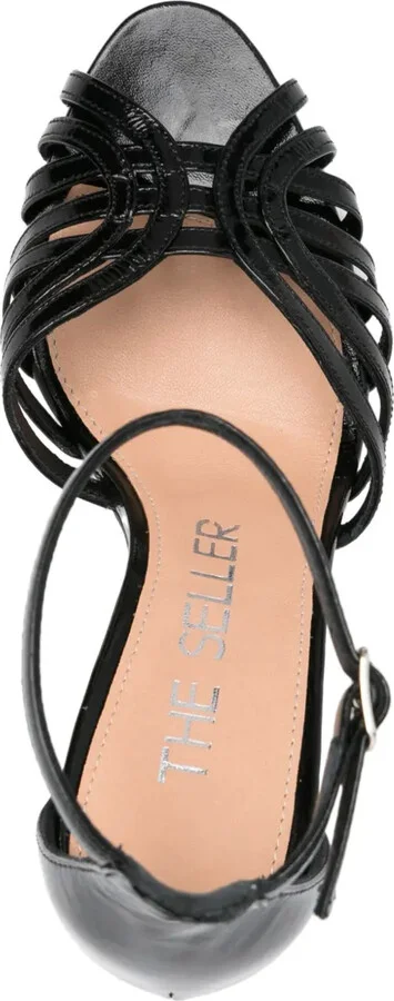 100mm Leather Sandals - Image 4