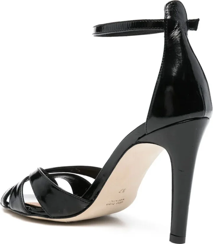 100mm Leather Sandals - Image 3