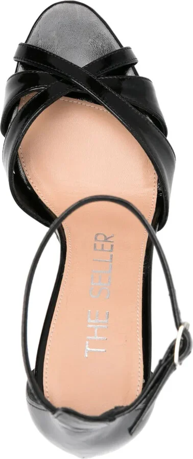100mm Leather Sandals - Image 4