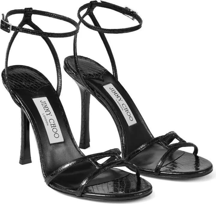 100mm Leather Sandals - Image 2