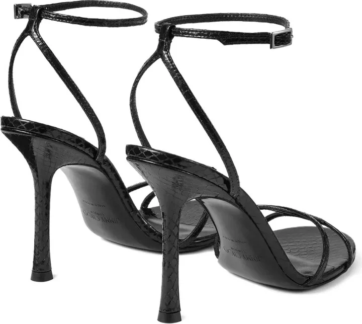 100mm Leather Sandals - Image 5