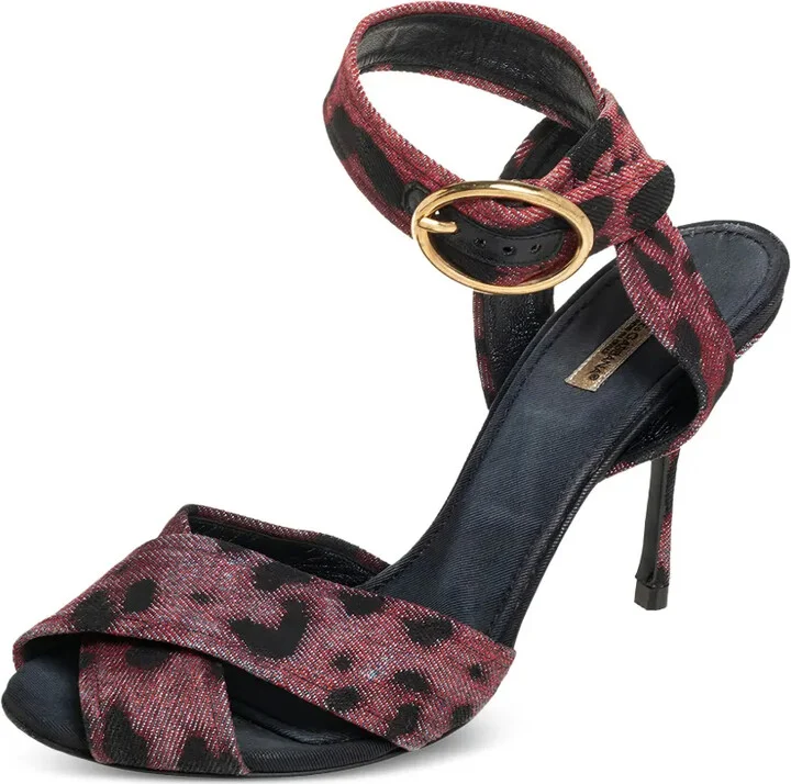 100mm Leather Sandals - Image 2