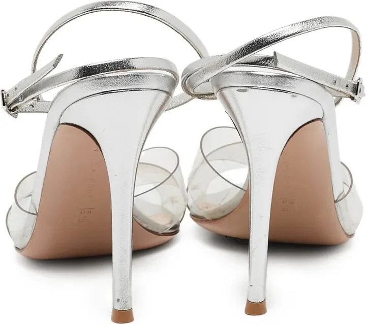 100mm Leather Sandals - Image 4