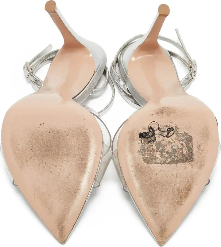 100mm Leather Sandals - Image 5