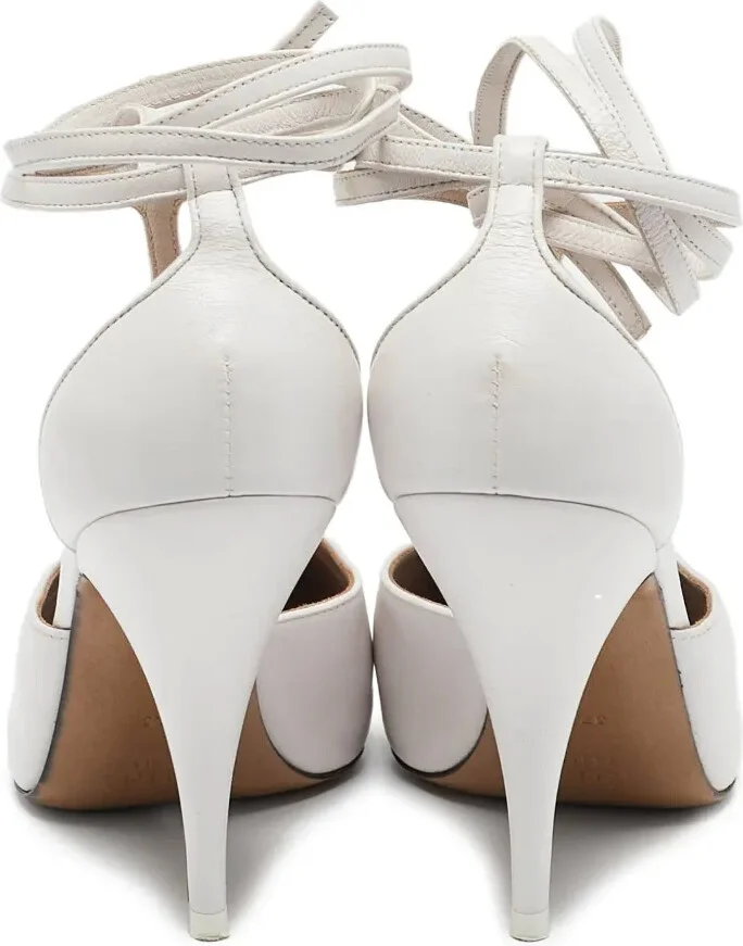 100mm Leather Sandals - Image 4