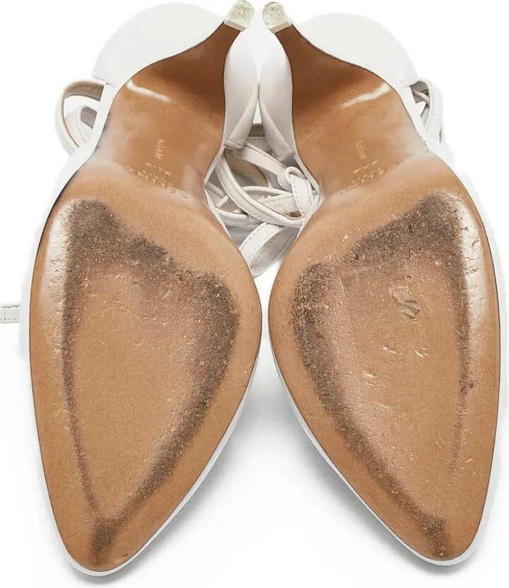 100mm Leather Sandals - Image 5