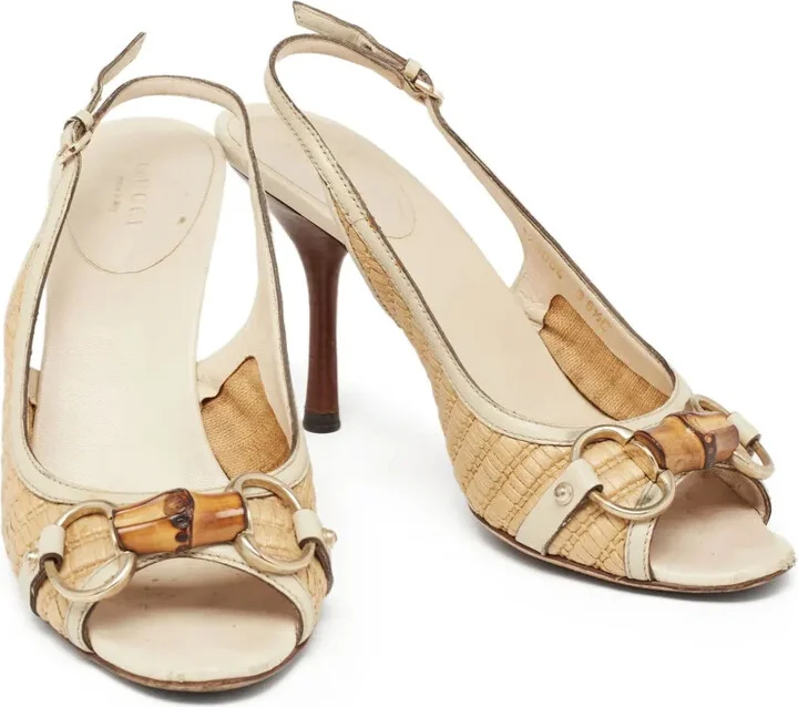 100mm Leather Sandals - Image 2