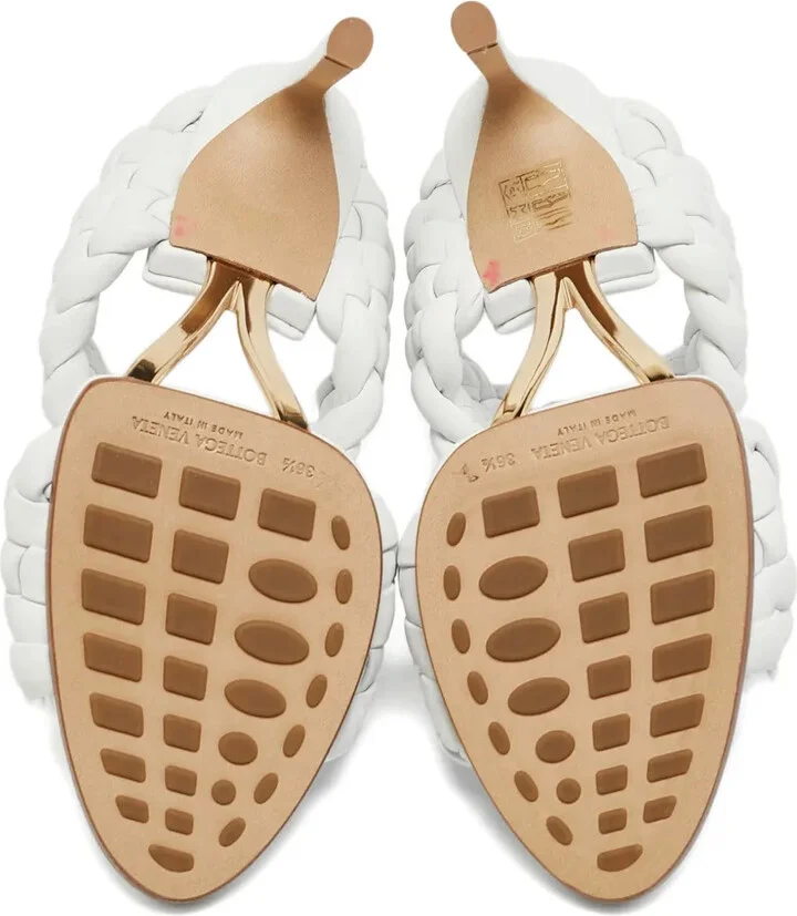 100mm Leather Sandals - Image 4