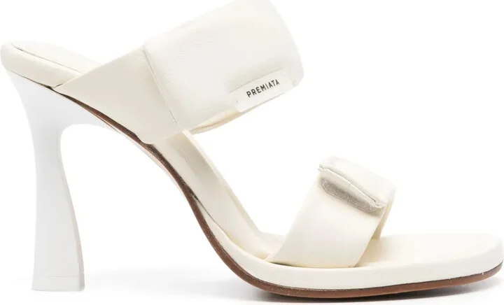 100mm Leather Sandals