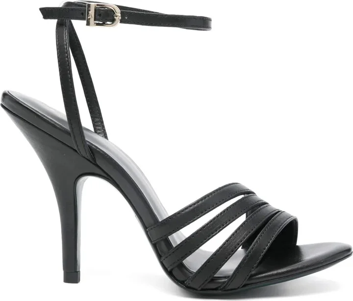 100mm Leather Sandals