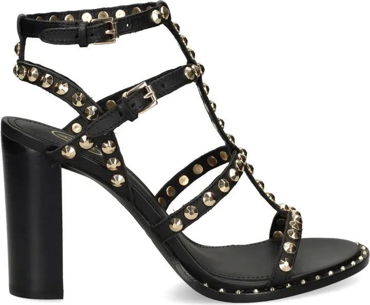 100mm Leather Sandals