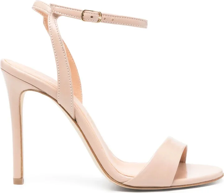 100mm Leather Sandals