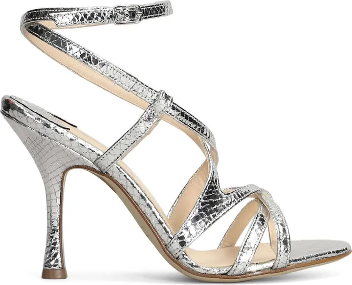 100mm Leather Sandals