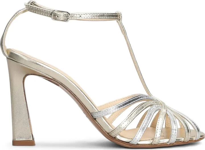 100mm Leather Sandals