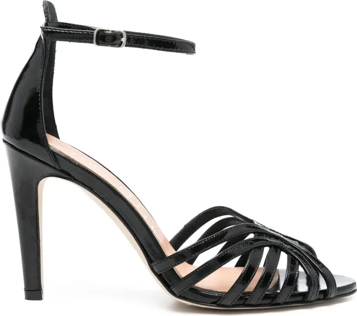 100mm Leather Sandals