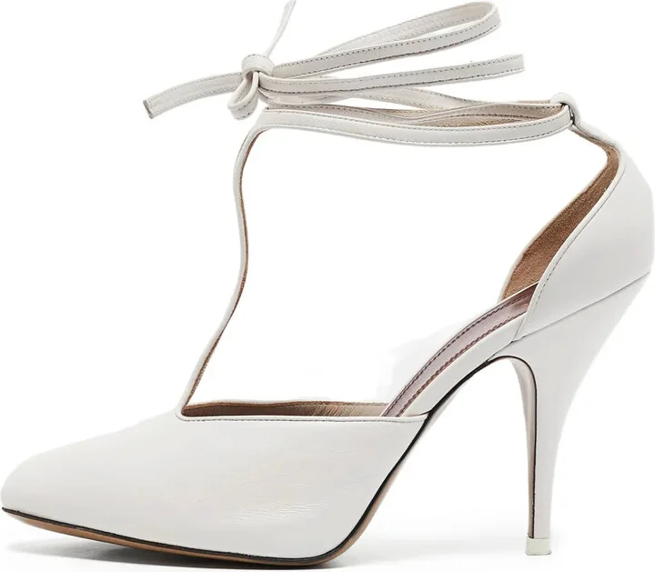 100mm Leather Sandals