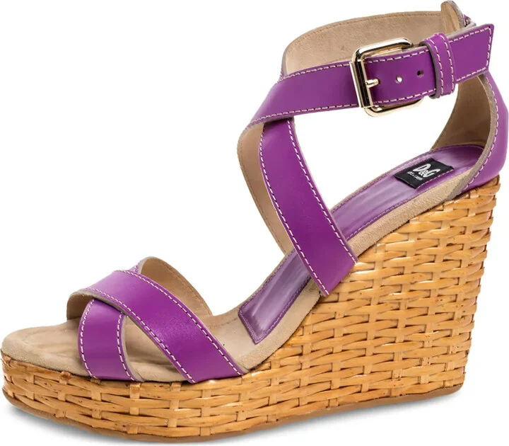 100mm Leather Sandals