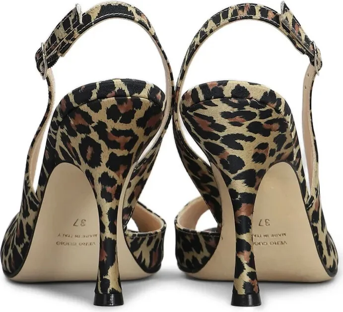 100mm Leopard-Print Sandals - Image 3