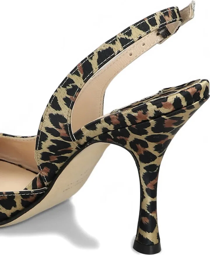 100mm Leopard-Print Sandals - Image 4