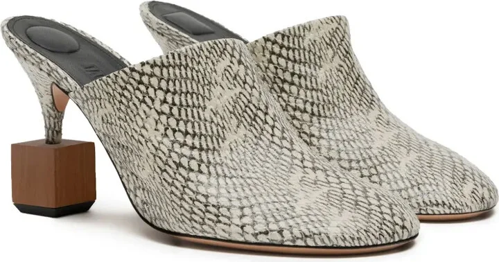 100mm Les Bisou mules - Image 2