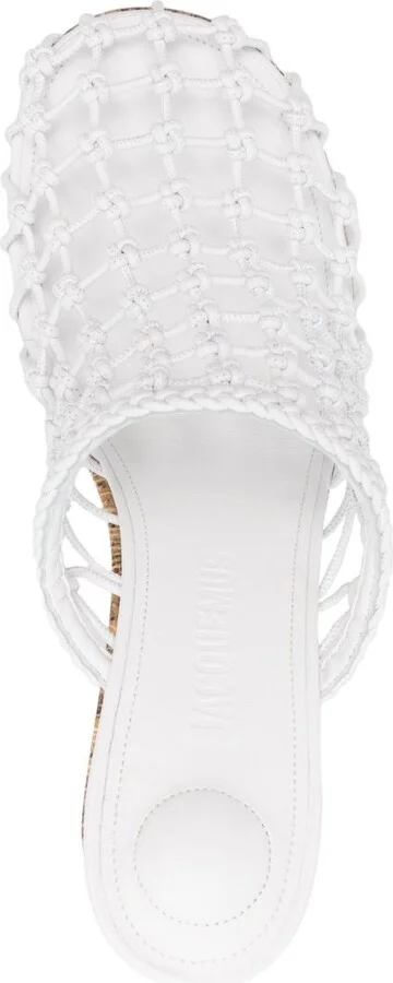 100mm Les Doubles Tresses Mules - Image 4