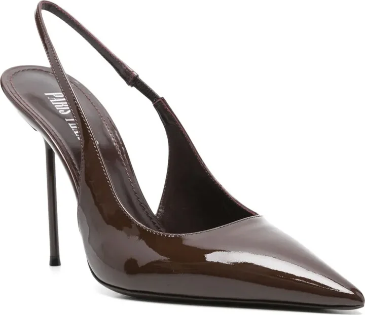 100mm Lidia slingback pumps - Image 2