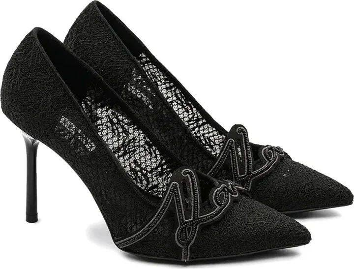 100mm Logo Appliqué Pumps - Image 2