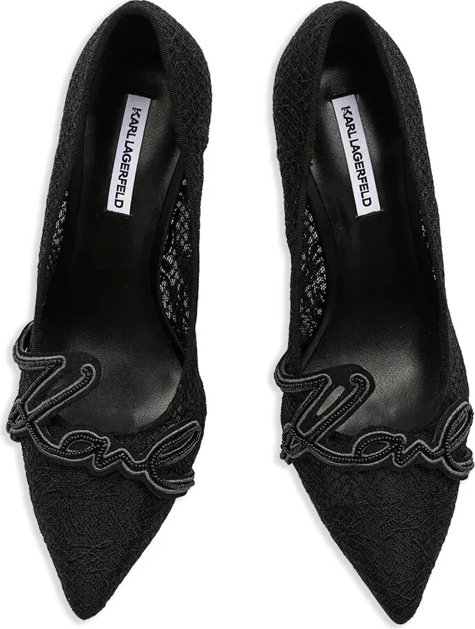 100mm Logo Appliqué Pumps - Image 4