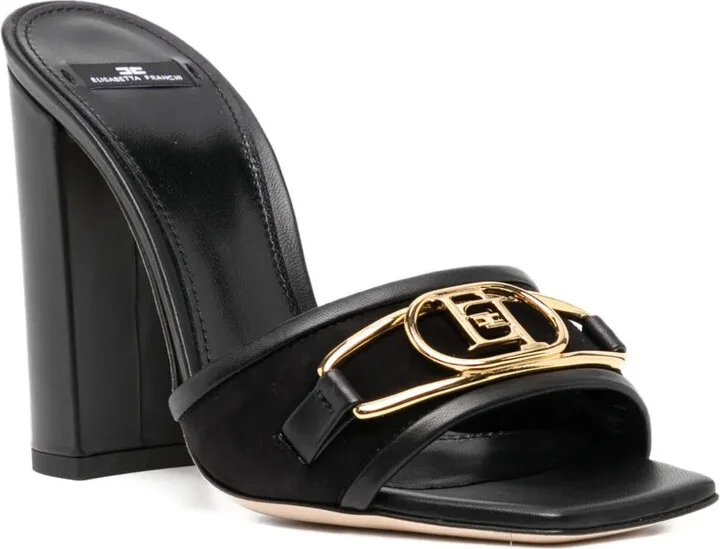 100mm Logo-Buckle Sandals - Image 2