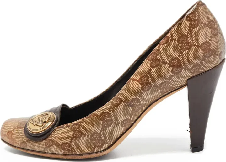 100mm Logo-Embossed Pumps