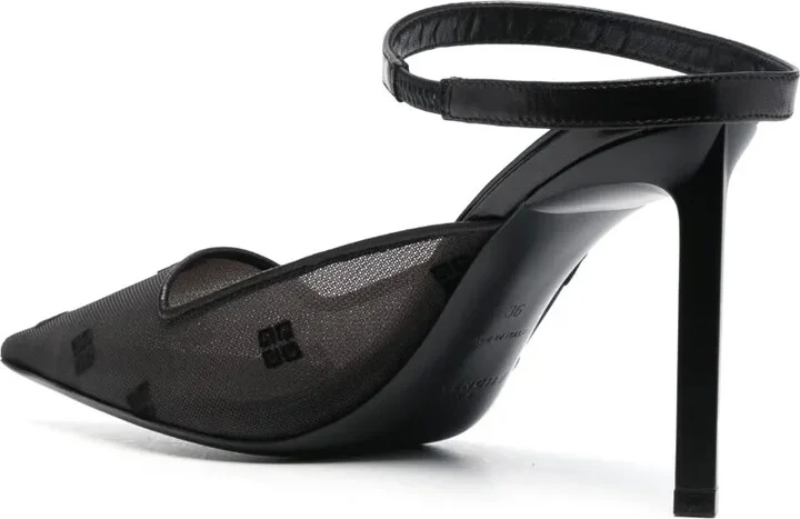 100mm Logo-Embroidered Mules - Image 3