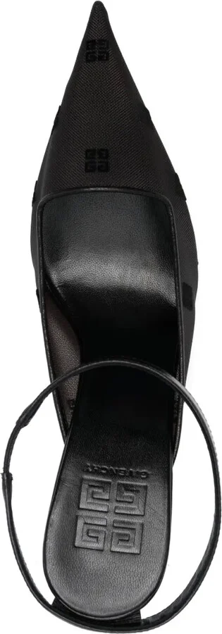 100mm Logo-Embroidered Mules - Image 4