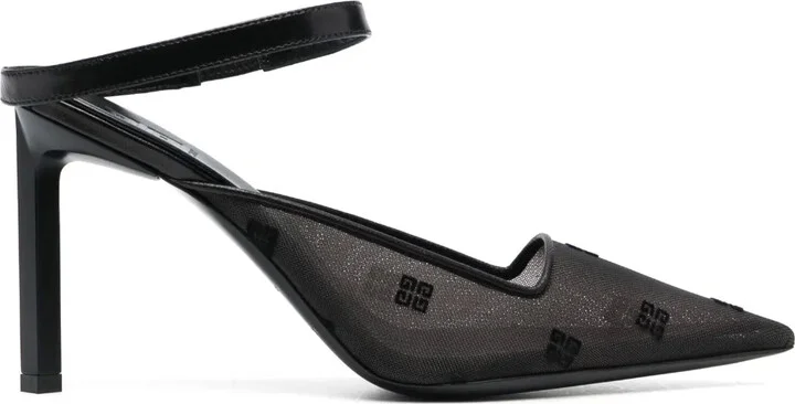 100mm Logo-Embroidered Mules