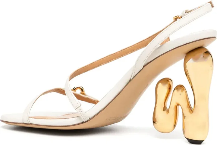 100mm Logo-Heel Sandals - Image 3