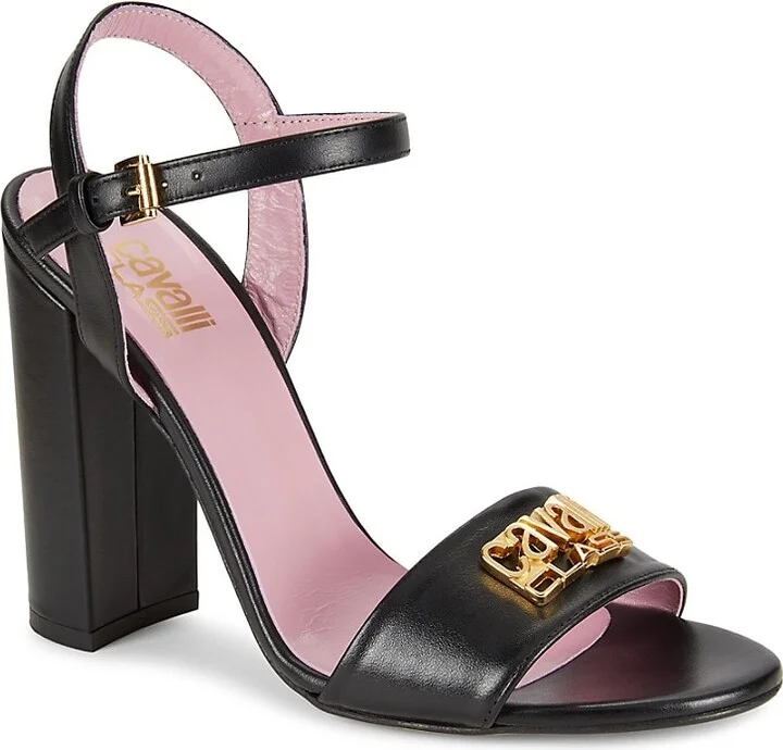 100MM Logo Leather Sandals - Image 2