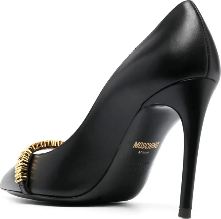 100mm Logo-Lettering Pumps - Image 3