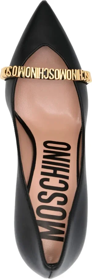 100mm Logo-Lettering Pumps - Image 4