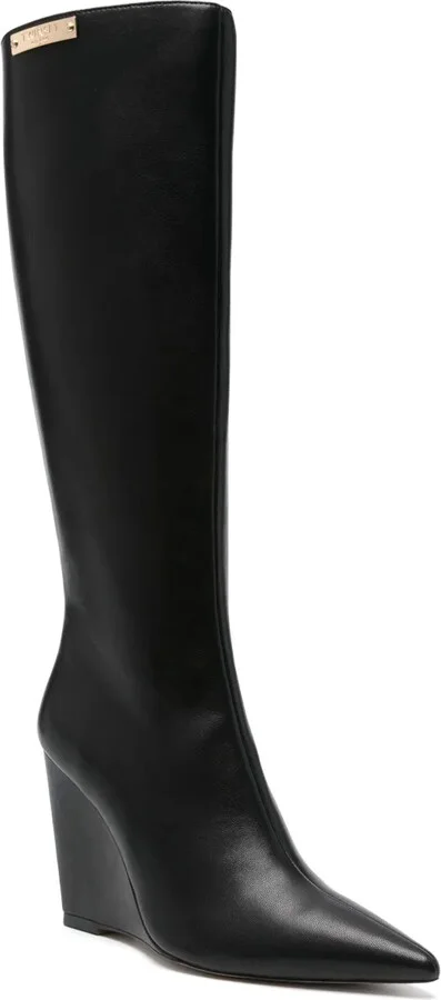 100mm Logo-Plaque Boots - Image 2