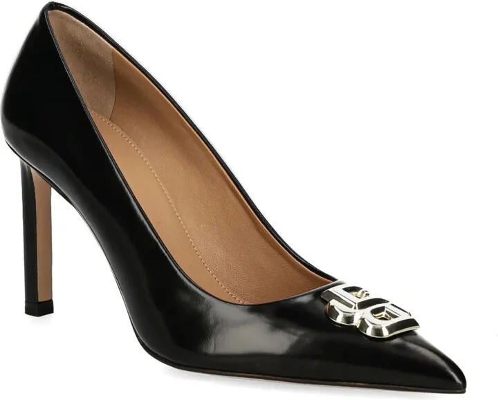 100mm Logo-Plaque Pumps - Image 2