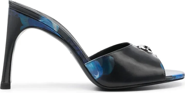 100mm Logo-Plaque Sandals