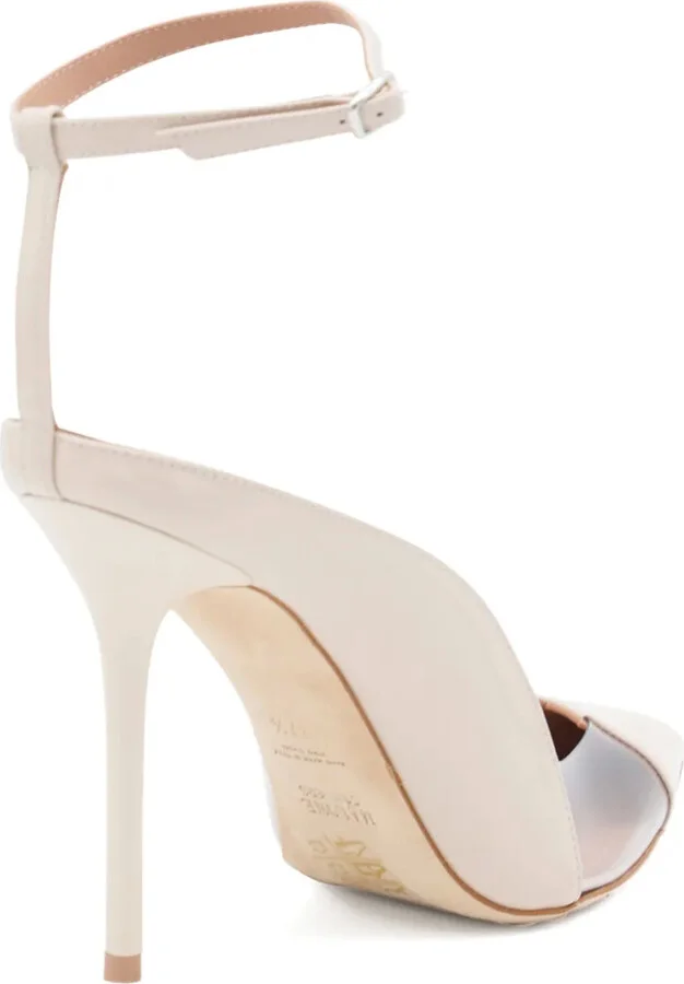 100mm Malia ankle-strap pumps - Image 3