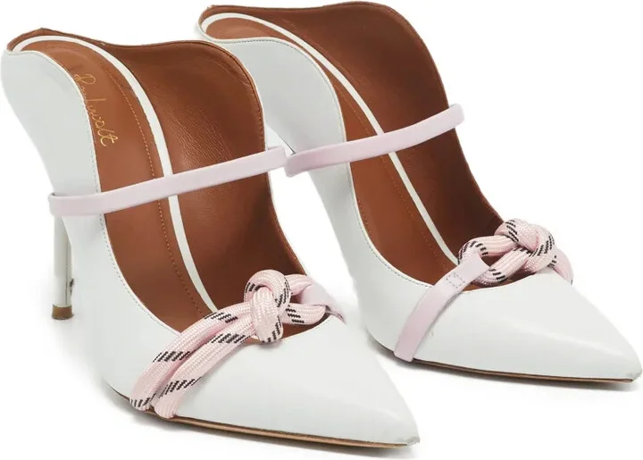 100mm Maureen leather mules - Image 2