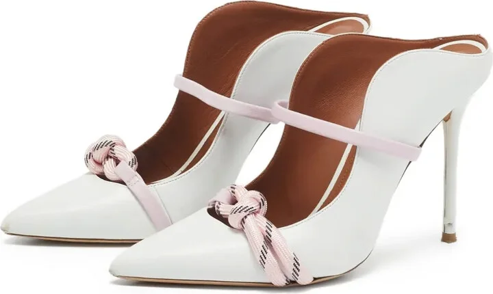 100mm Maureen leather mules - Image 3