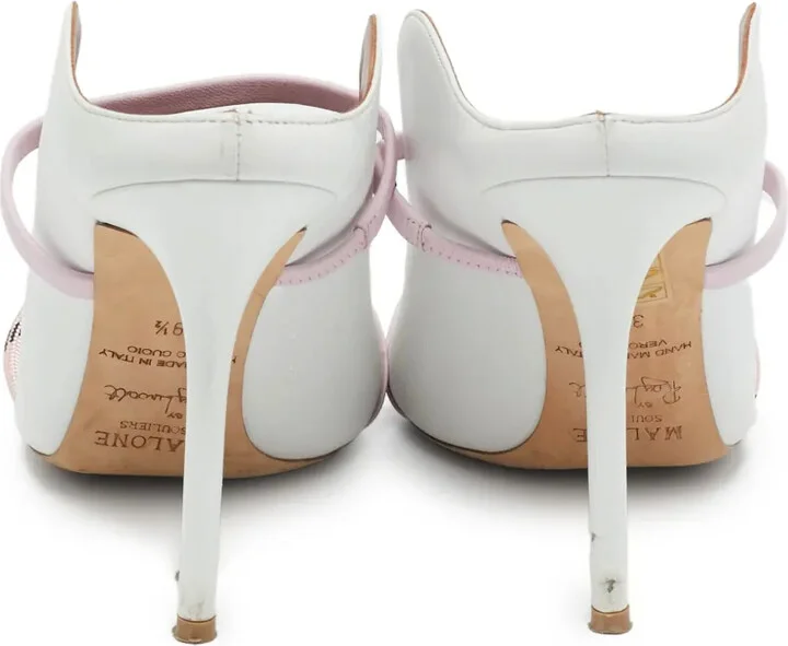 100mm Maureen leather mules - Image 4